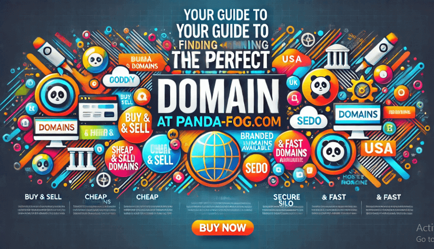 Your Guide to Finding the Perfect Domain at Panda-Fog.com