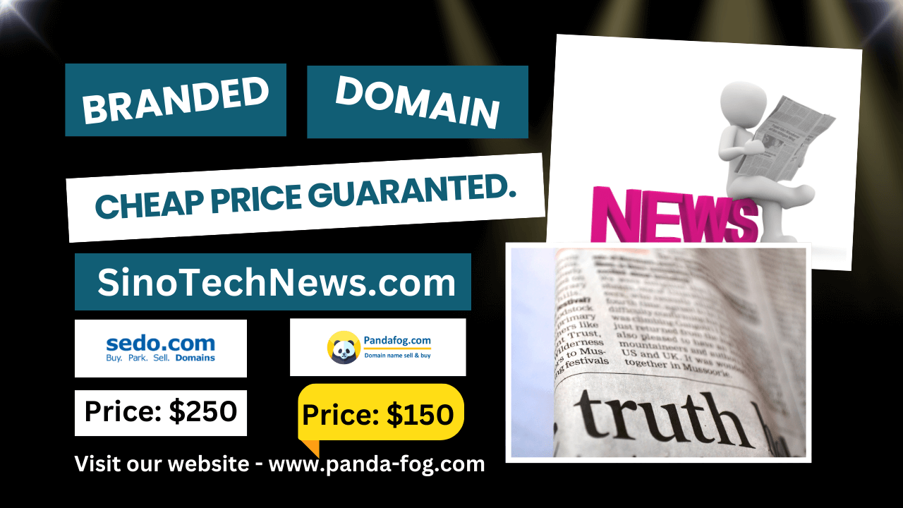 SinoTechNews.com – Premium Domain for Tech News in Asia