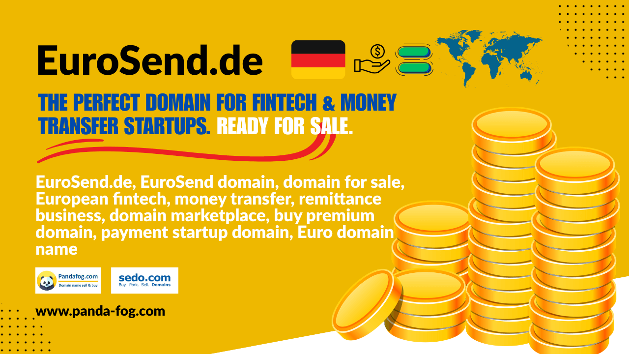 EuroSend.de – The Perfect Domain for Fintech & Money Transfer Startups